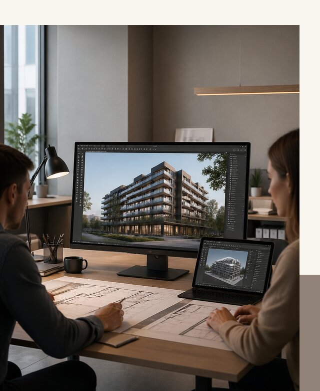 3D визуализация архитектуры и объектов строительства в Прокопьевске