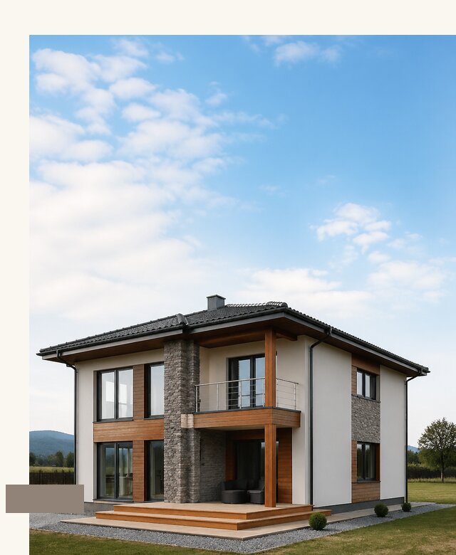 Проект дома 10 на 10 в Прокопьевске цена от 46517 р А3дПро-Прк